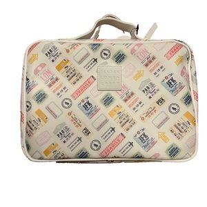 Tender Love + Carry Toiletry Hanging Bag Airport Airline Bag Tag City Codes